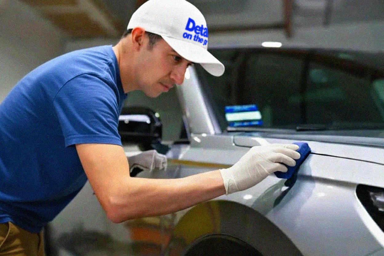 Ceramic coating application process